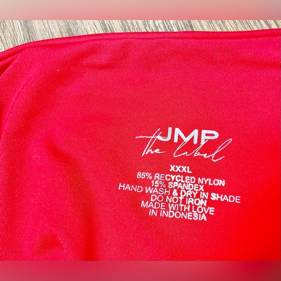 JMP The Label Red Swimsuit     NEW w/out Tags!             SIZE XXXL - Picture 11 of 12